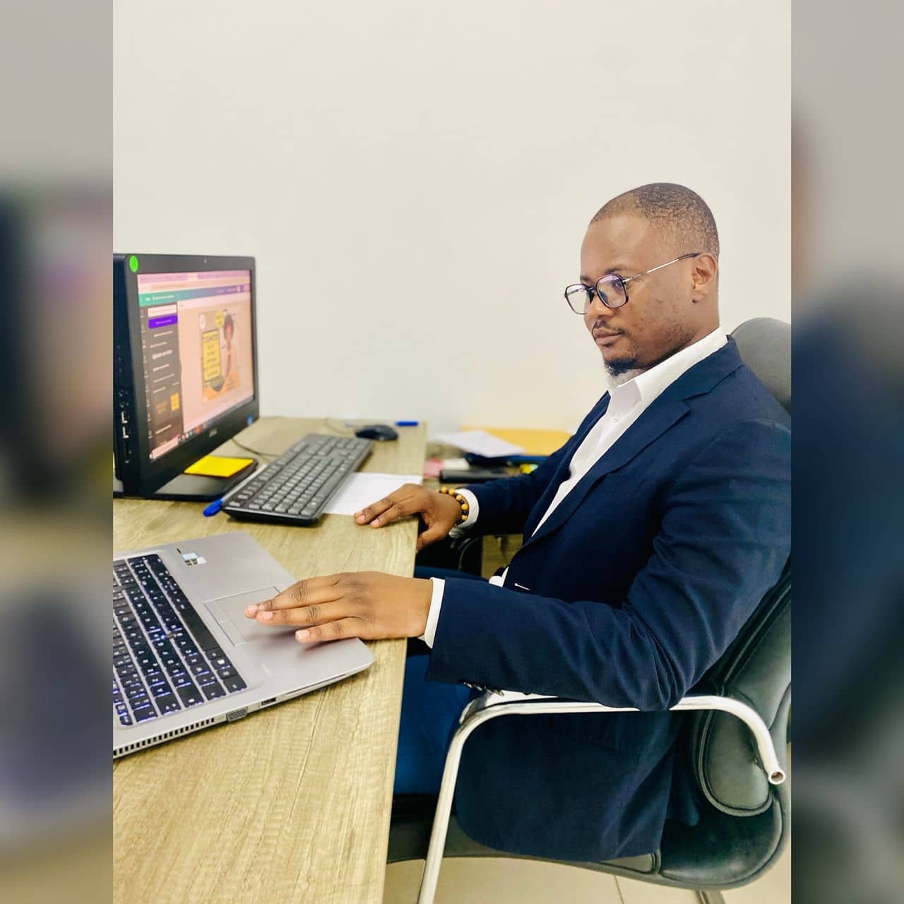 Photo du Directeur des Ressources Humaines Coulibaly Adama